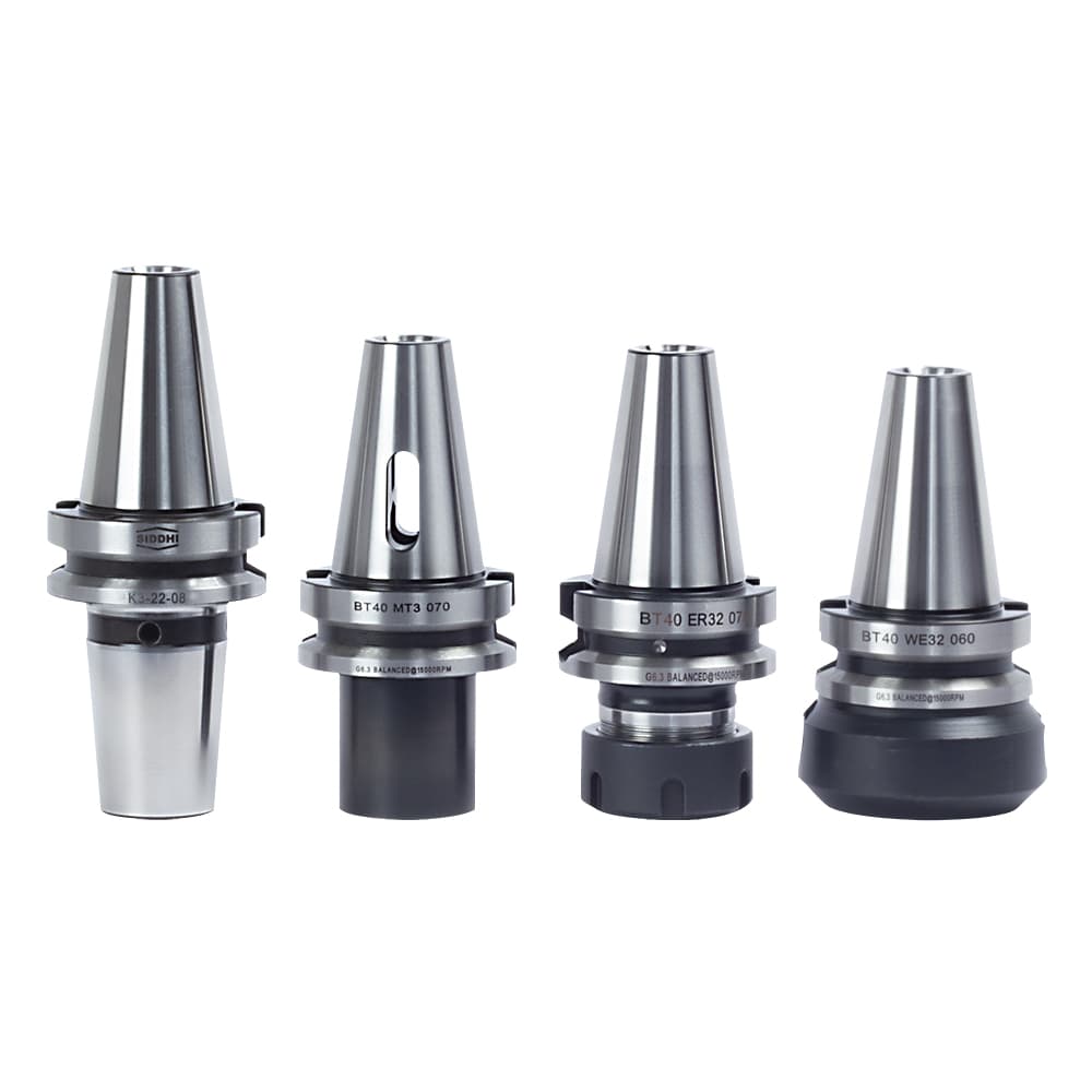 BT SFA, MTA, ER and Weldon tool holders
