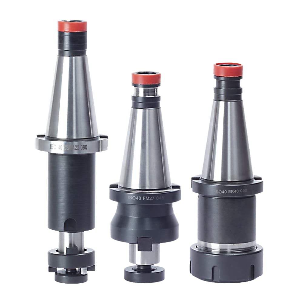 ISO combi shell-mill, face-mill, and ER collet tool holders